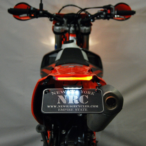 New Rage Cycles (NRC) KTM 350 EXC-F Fender Eliminator and Integrated Taillight New Rage Cycles (NRC) KTM 350 EXC-F Fender Eliminator and Integrated Taillight